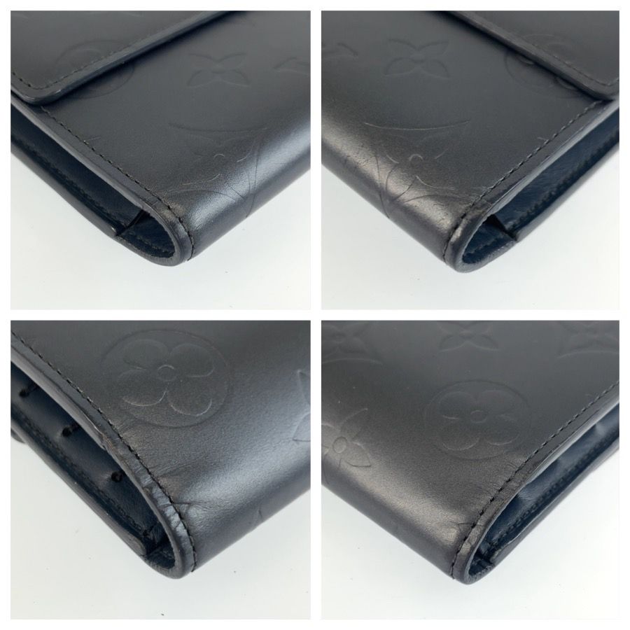Louis Vuitton Monogram Matte Porte Tresor International Wallet — view 7