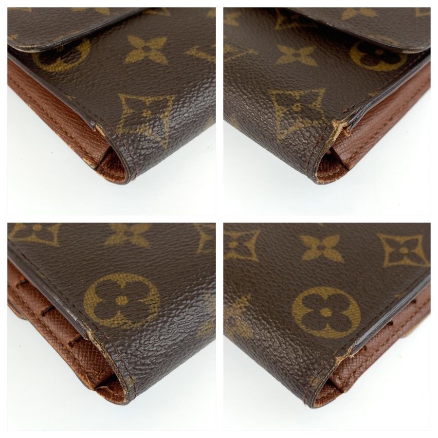 Louis Vuitton Monogram Porto Tresor International Brown Wallet — view 7