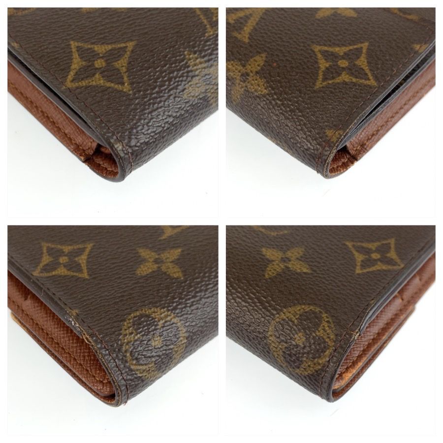 Louis Vuitton Monogram Porto Tresor International Brown Wallet — view 8