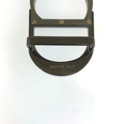 Dior Trotter 93 Navy Canvas Belt Reversible — view 4