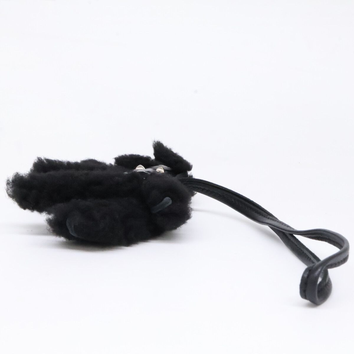Hermes Ano Milo Shearling Buddy Punk Bag Charm — view 2