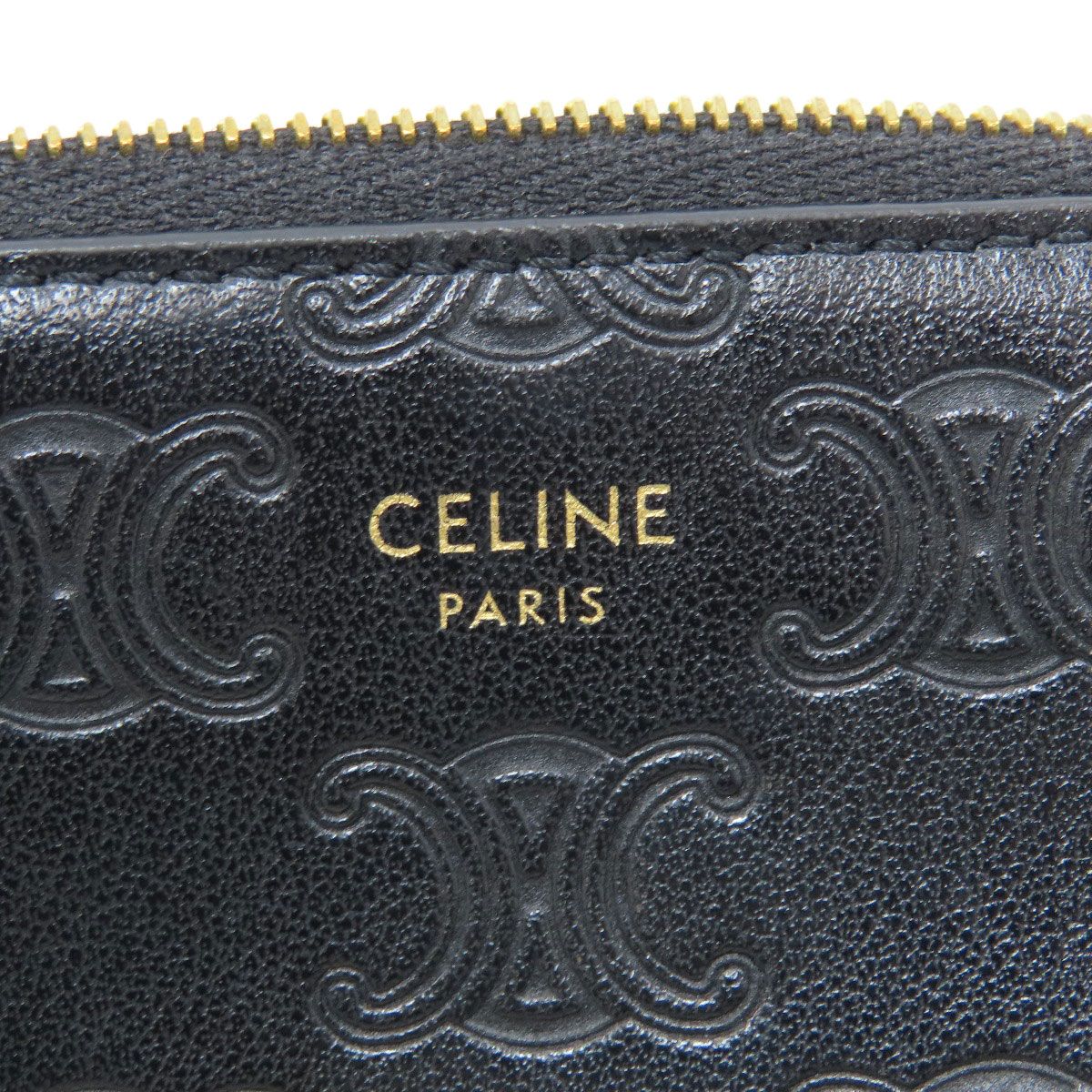 Celine Triomphe Coin Case Leather — view 5