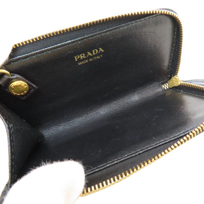 Prada Logo Key Case Saffiano Key Holder — view 4