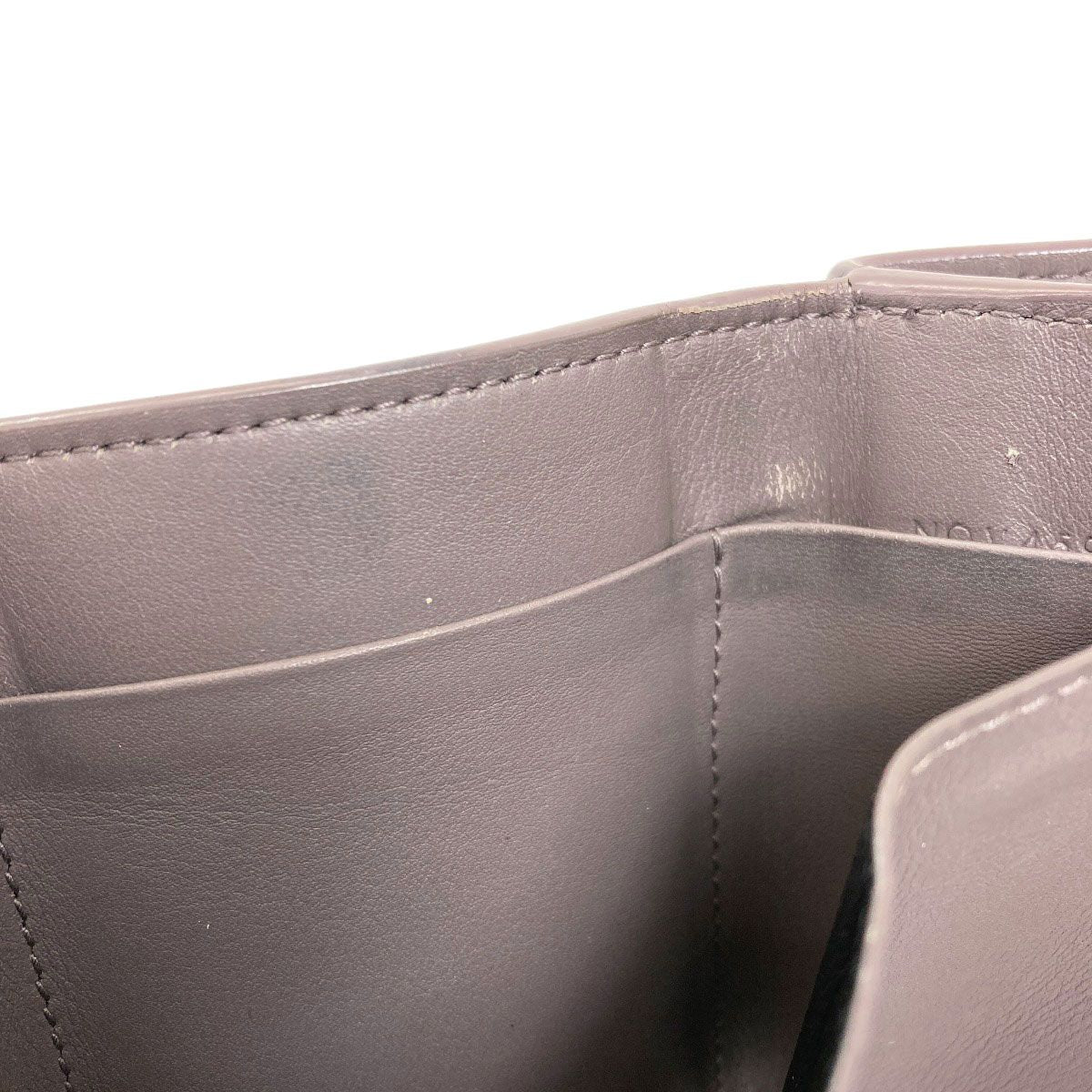 Saint Laurent Cassandra Compact Wallet Trifold Calf — view 9