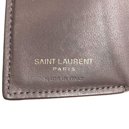 Saint Laurent Cassandra Compact Wallet Trifold Calf — view 7