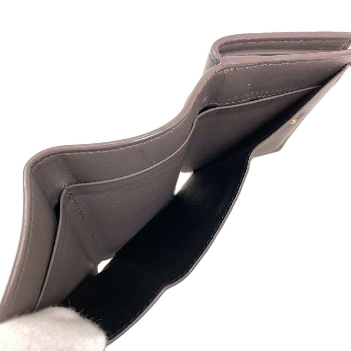 Saint Laurent Cassandra Compact Wallet Trifold Calf — view 5