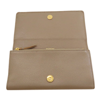 Balenciaga Classic Metallic Edge Mani Wallet Leather — view 4