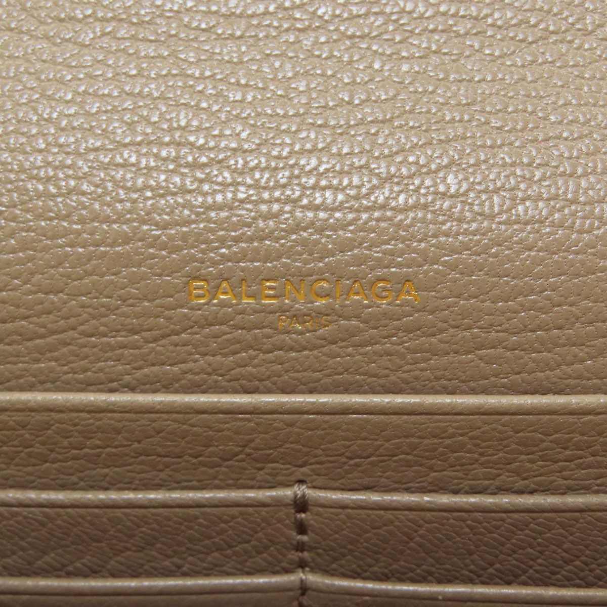 Balenciaga Classic Metallic Edge Mani Wallet Leather — view 7