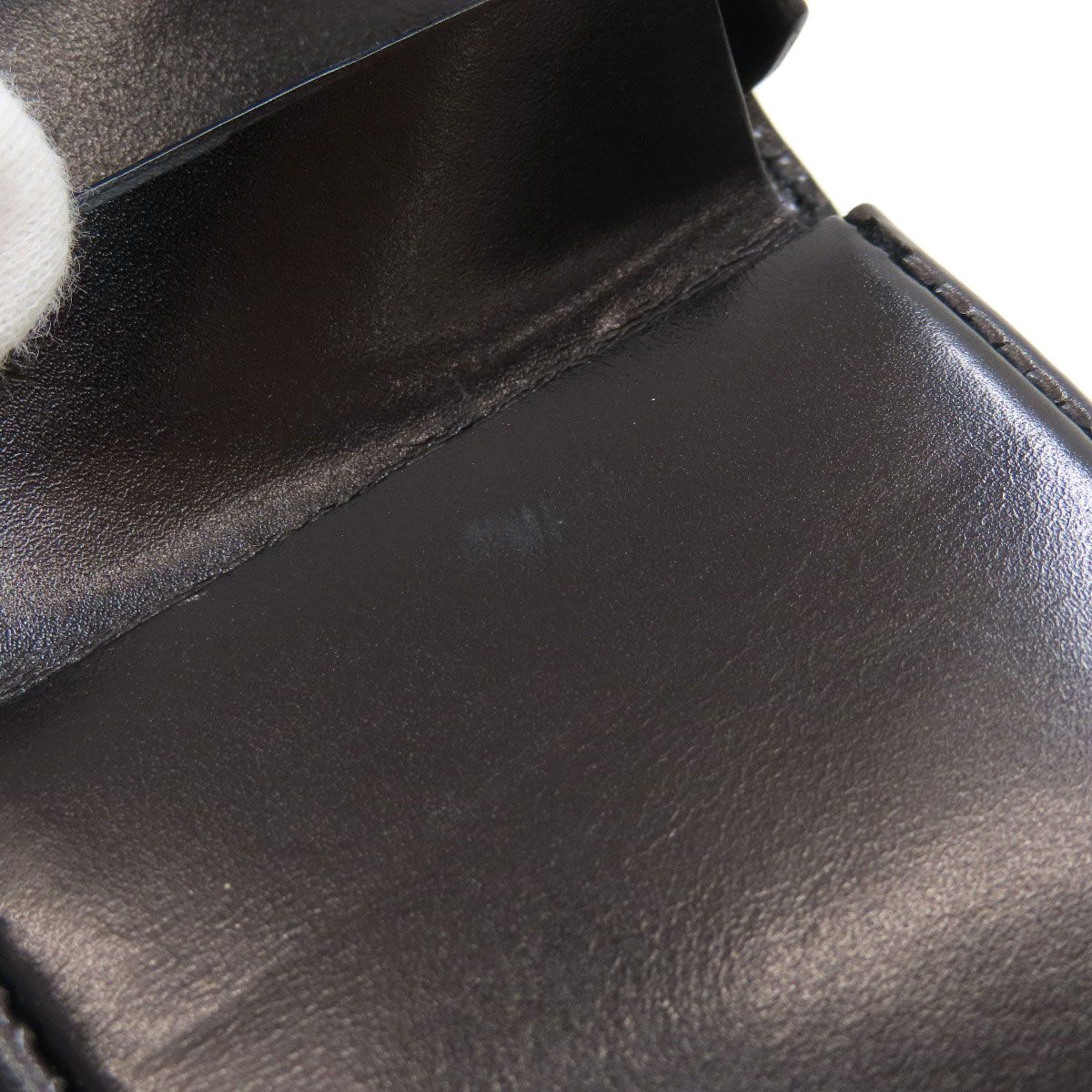 Prada Logo Coin Case Calf — view 7