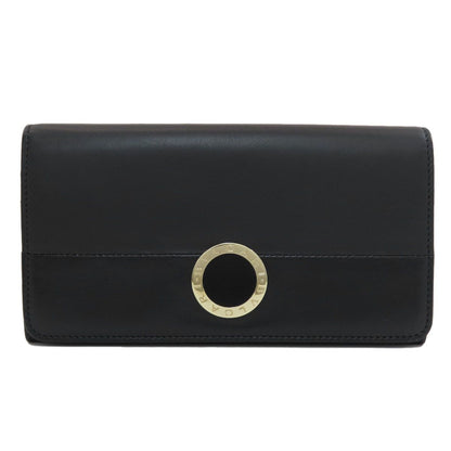Bvlgari Wallet Leather Black