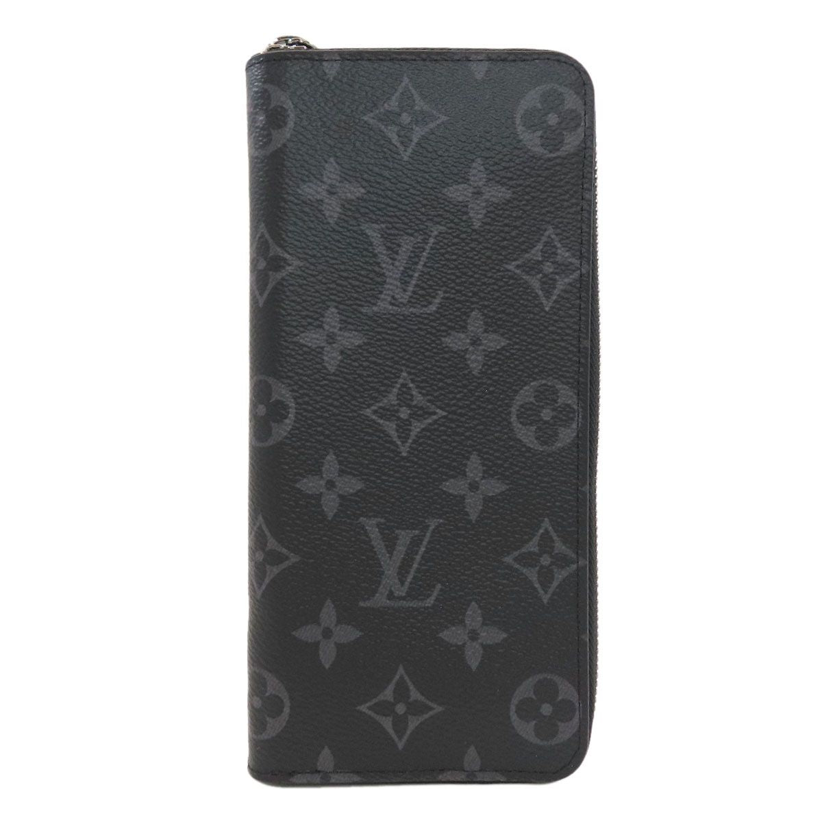 Louis Vuitton Zippy Wallet Vertical Monogram Eclipse