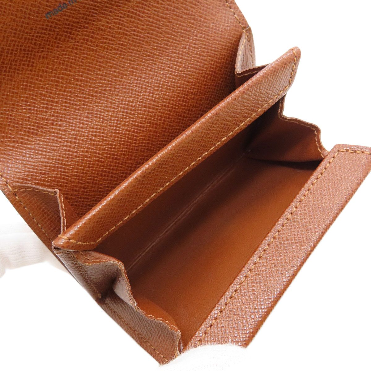 Louis Vuitton Porte-Monnaie Pla Coin Case Monogram Canvas — view 5