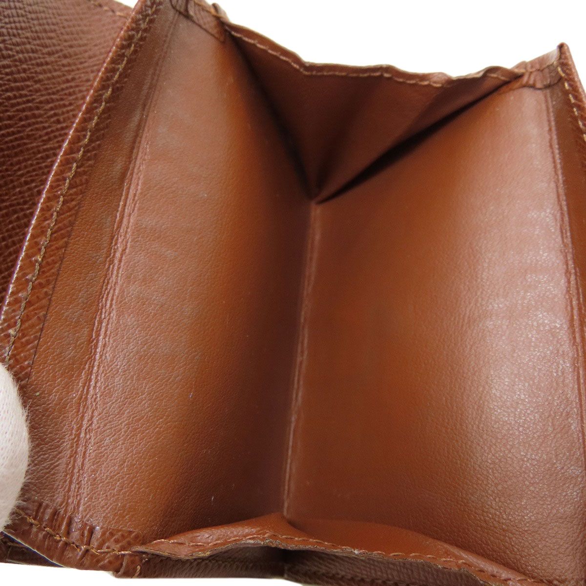 Louis Vuitton Porte-Monnaie Pla Coin Case Monogram Canvas — view 9