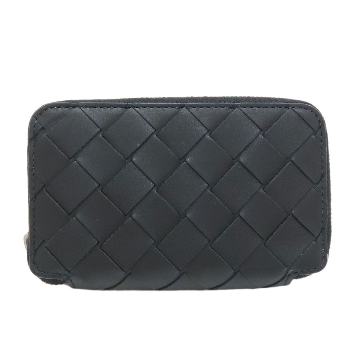 Bottega Veneta Intrecciato Key Case Leather Key Holder