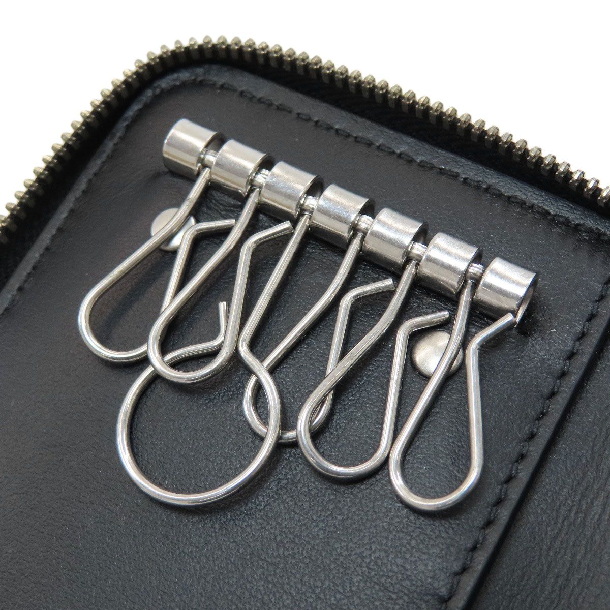 Bottega Veneta Intrecciato Key Case Leather Key Holder — view 5