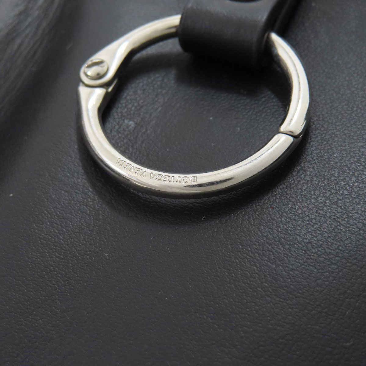 Bottega Veneta Intrecciato Key Case Leather Key Holder — view 9