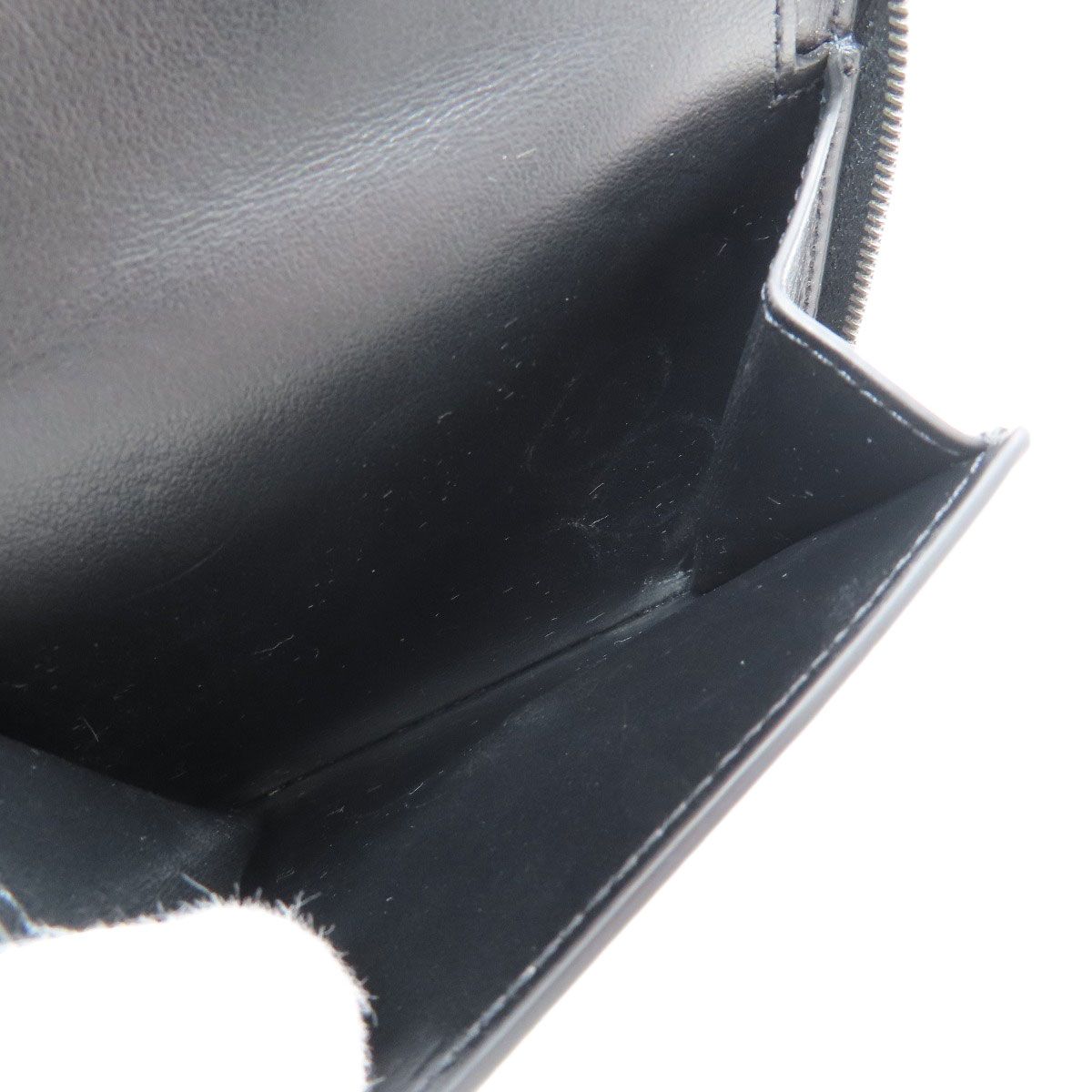 Celine Zip Bifold Wallet Grained Calfskin — view 6
