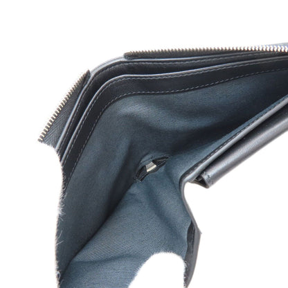 Celine Zip Bifold Wallet Grained Calfskin — view 5