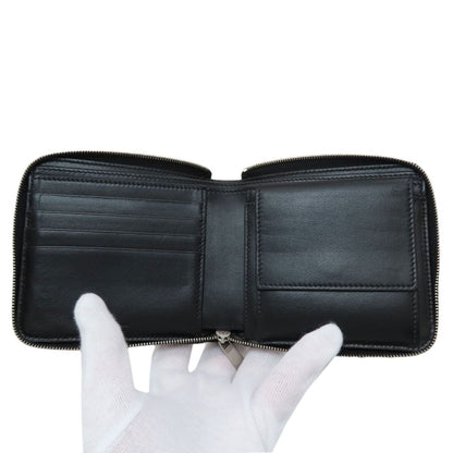 Celine Zip Bifold Wallet Grained Calfskin — view 4