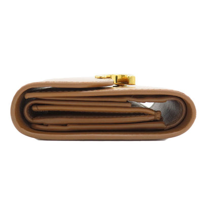Celine Small Flap Wallet Triomphe Trifold Leather — view 3