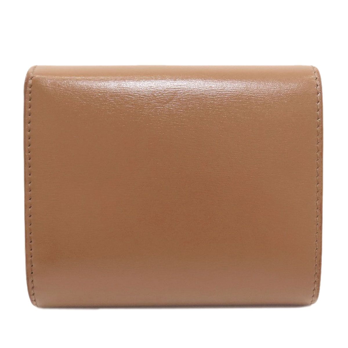Celine Small Flap Wallet Triomphe Trifold Leather — view 2