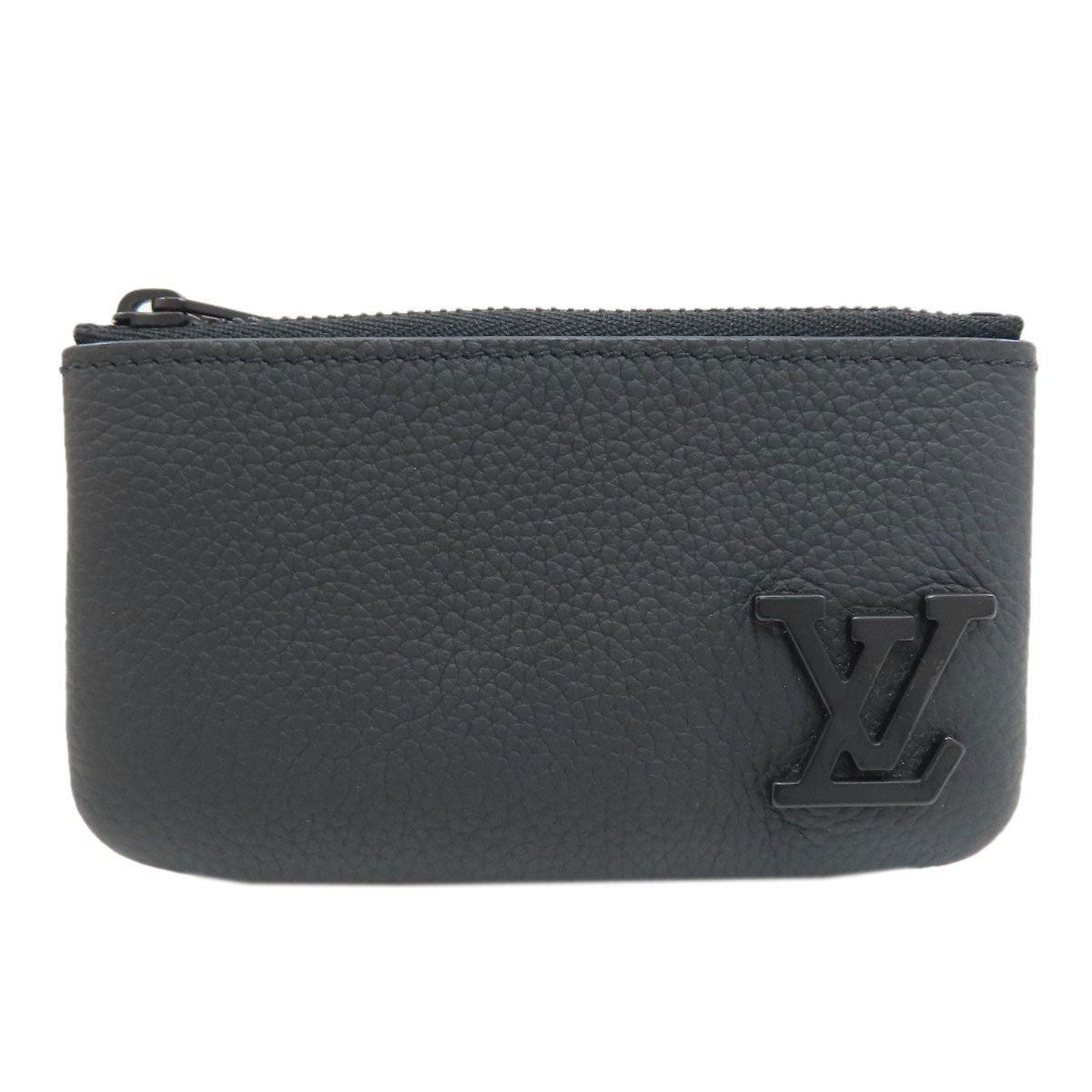 Louis Vuitton Pochette Cles Aerogram Coin Case Leather