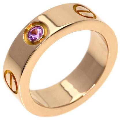 Cartier Love Ring Sapphire 47 18K Pink Gold — view 2