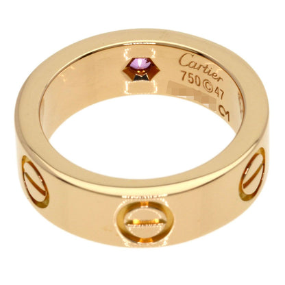 Cartier Love Ring Sapphire 47 18K Pink Gold — view 4