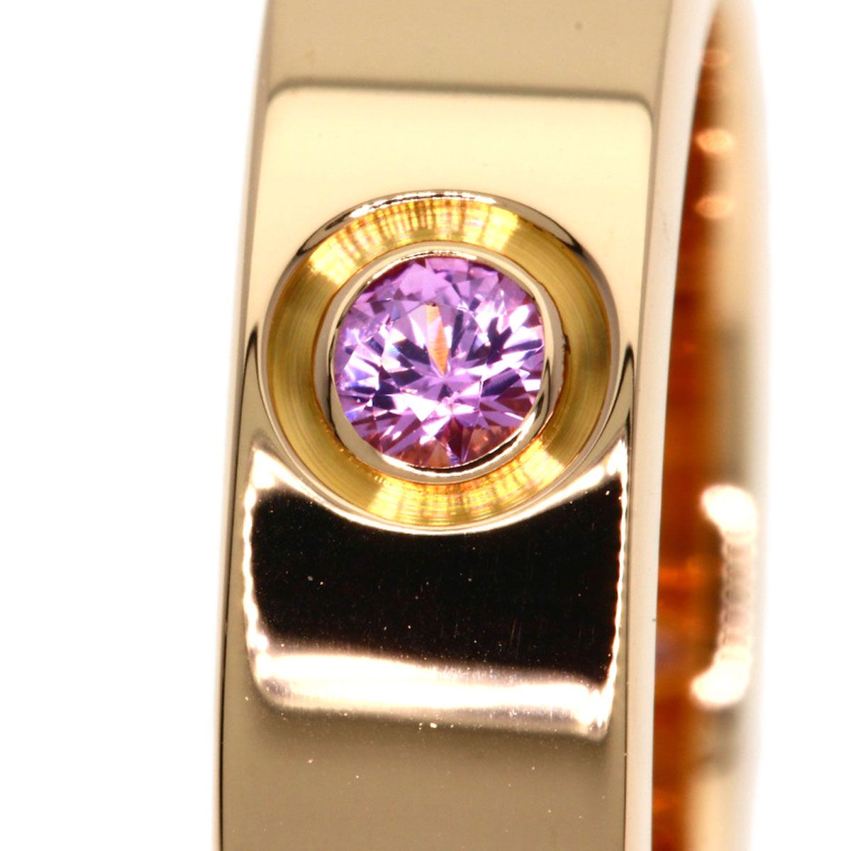 Cartier Love Ring Sapphire 47 18K Pink Gold — view 6