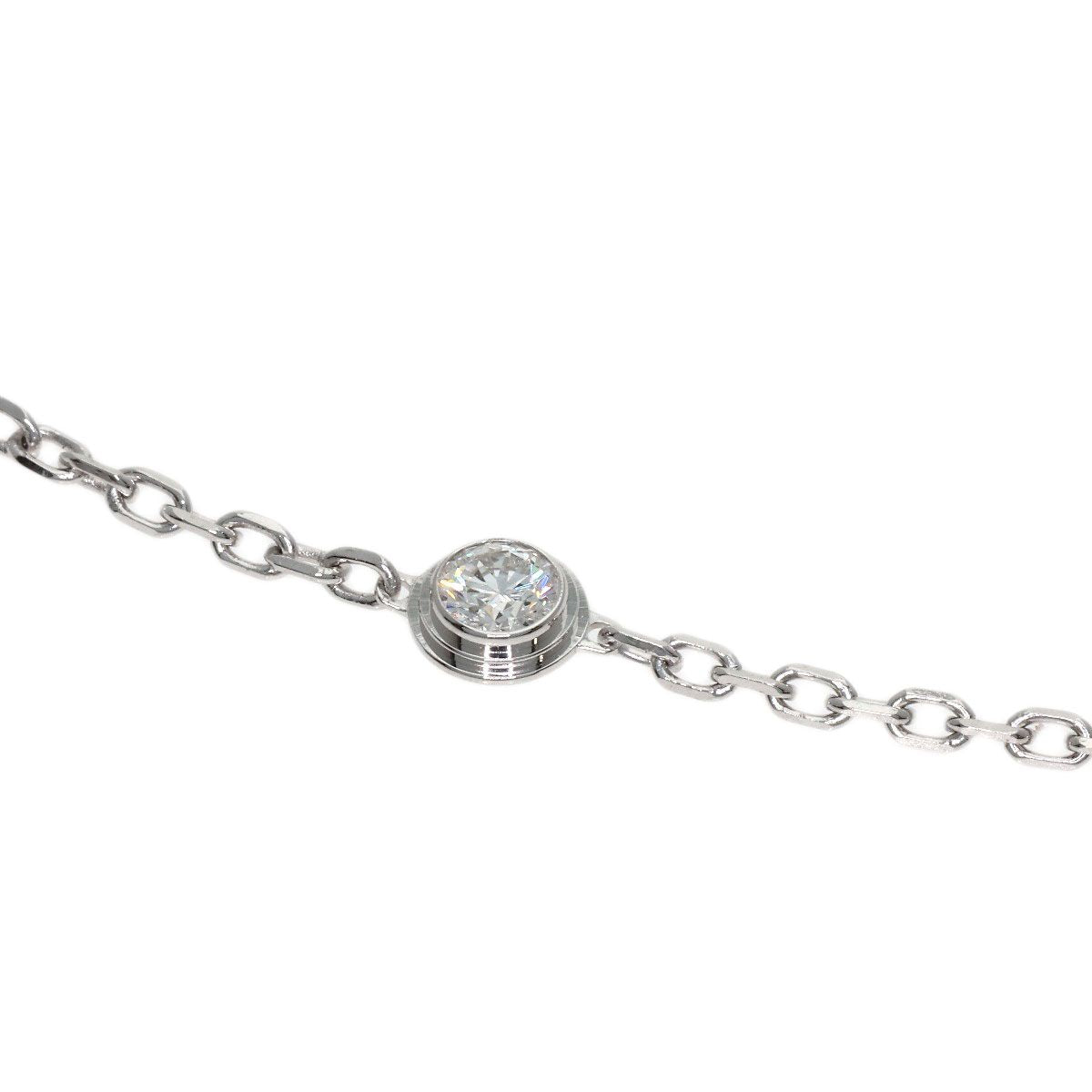 Cartier d'Amour Diamants Legers SM Diamond Bracelet 18K White Gold — view 2
