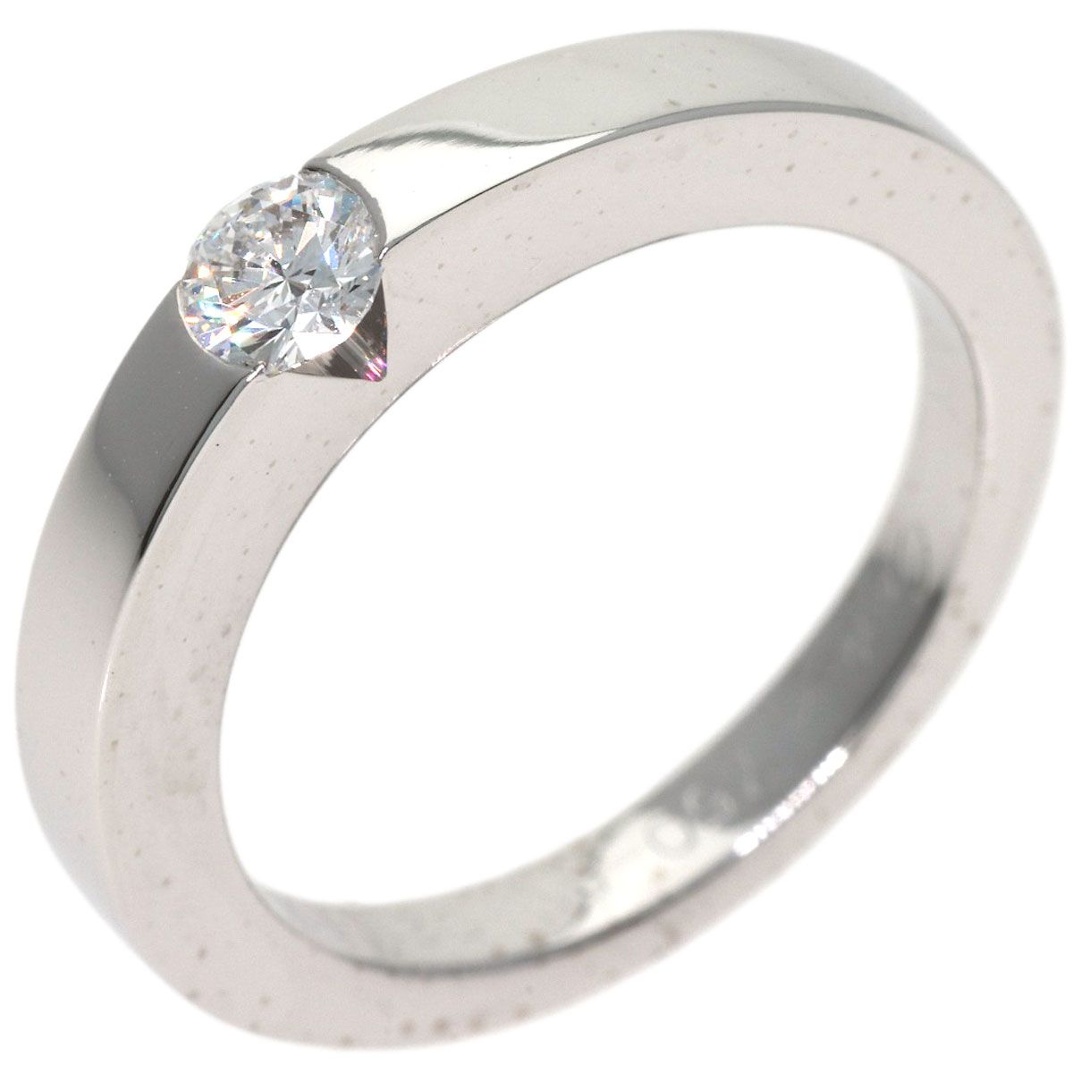 Cartier Date with Diamond 50 Ring 18K White Gold — view 2