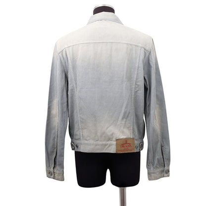 Prada Jacket Corduroy Blue — view 2