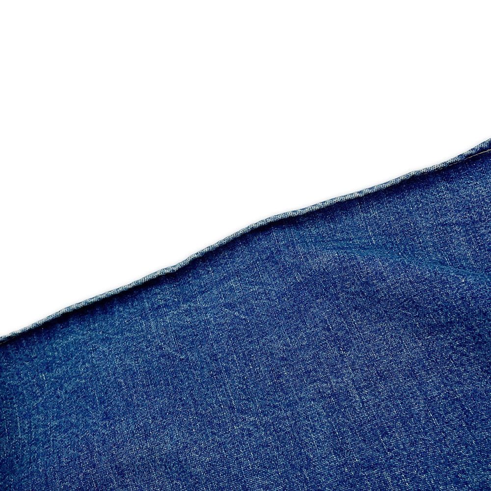 Celine Long Sleeve Shirt Triomphe Embroidered Cropped Denim M — view 5