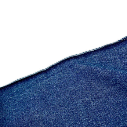 Celine Long Sleeve Shirt Triomphe Embroidered Cropped Denim M — view 5