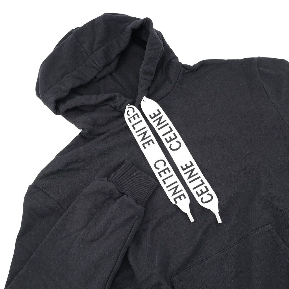 Celine Hoodie Triomphe S Top Black — view 3