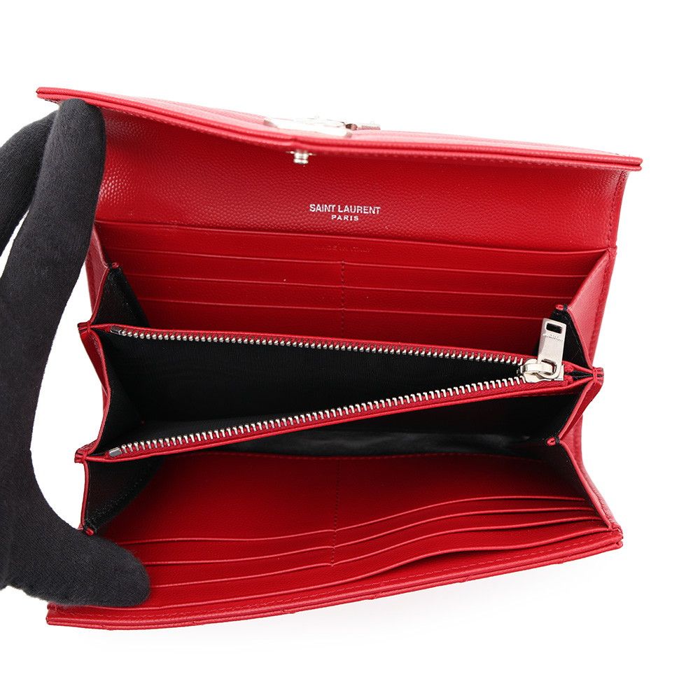 Saint Laurent Paris Wallet Cassandra Matelasse Large Flap Leather — view 5