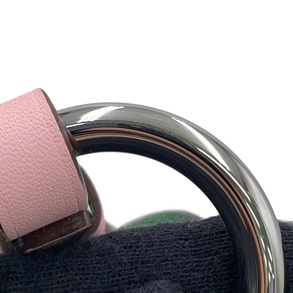 Hermes Earphones Case Airpods Pro 2 Verso Rose Sakura Mint Silver Swift — view 7