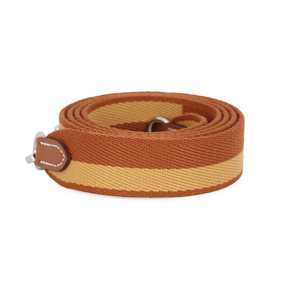 Hermes Shoulder Strap Bandouliere Sangle Kazak 25 Gold Paille Silver — view 2