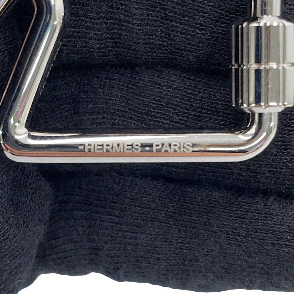 Hermes Key Holder Cheval Silver Key Ring — view 8