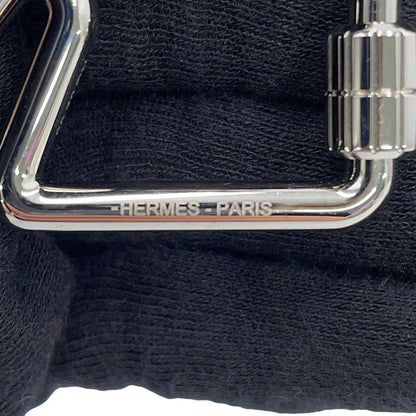 Hermes Key Holder Cheval Silver Key Ring — view 8