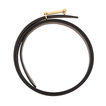 Hermes Belt Focus Mini Reversible 75 Black Etoupe Epsom Swift — view 3