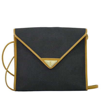 Saint Laurent YSL Shoulder Bag Pochette Black Second