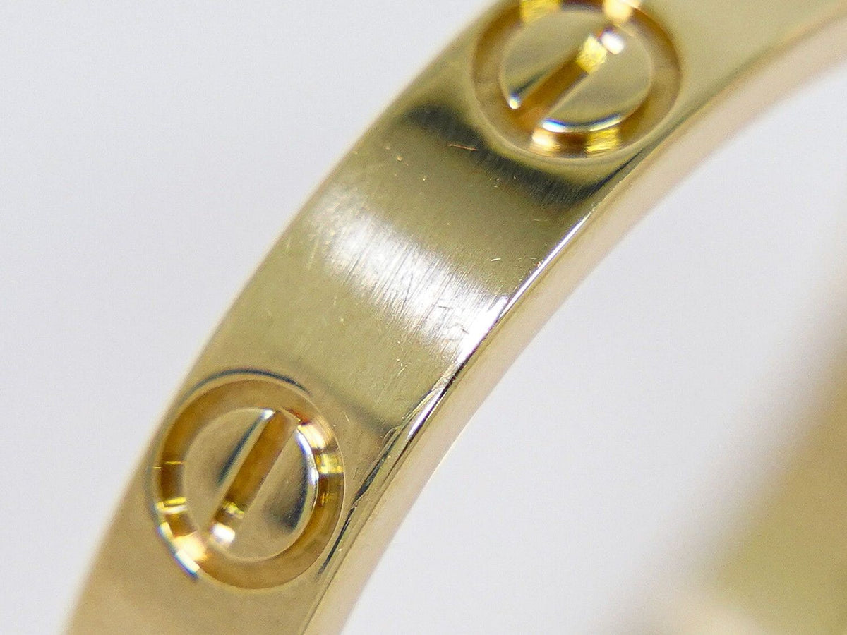 Cartier Love Diamond PG Ring 60 Pink Gold Second — view 6