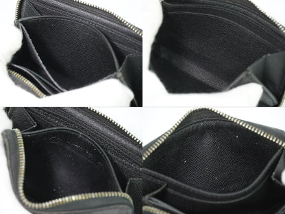 Louis Vuitton LV Zippy Coin Purse Damier Graphite Case Black Gray Wallet Second — view 8