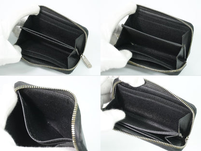 Louis Vuitton LV Zippy Coin Purse Damier Graphite Case Black Gray Wallet Second — view 7