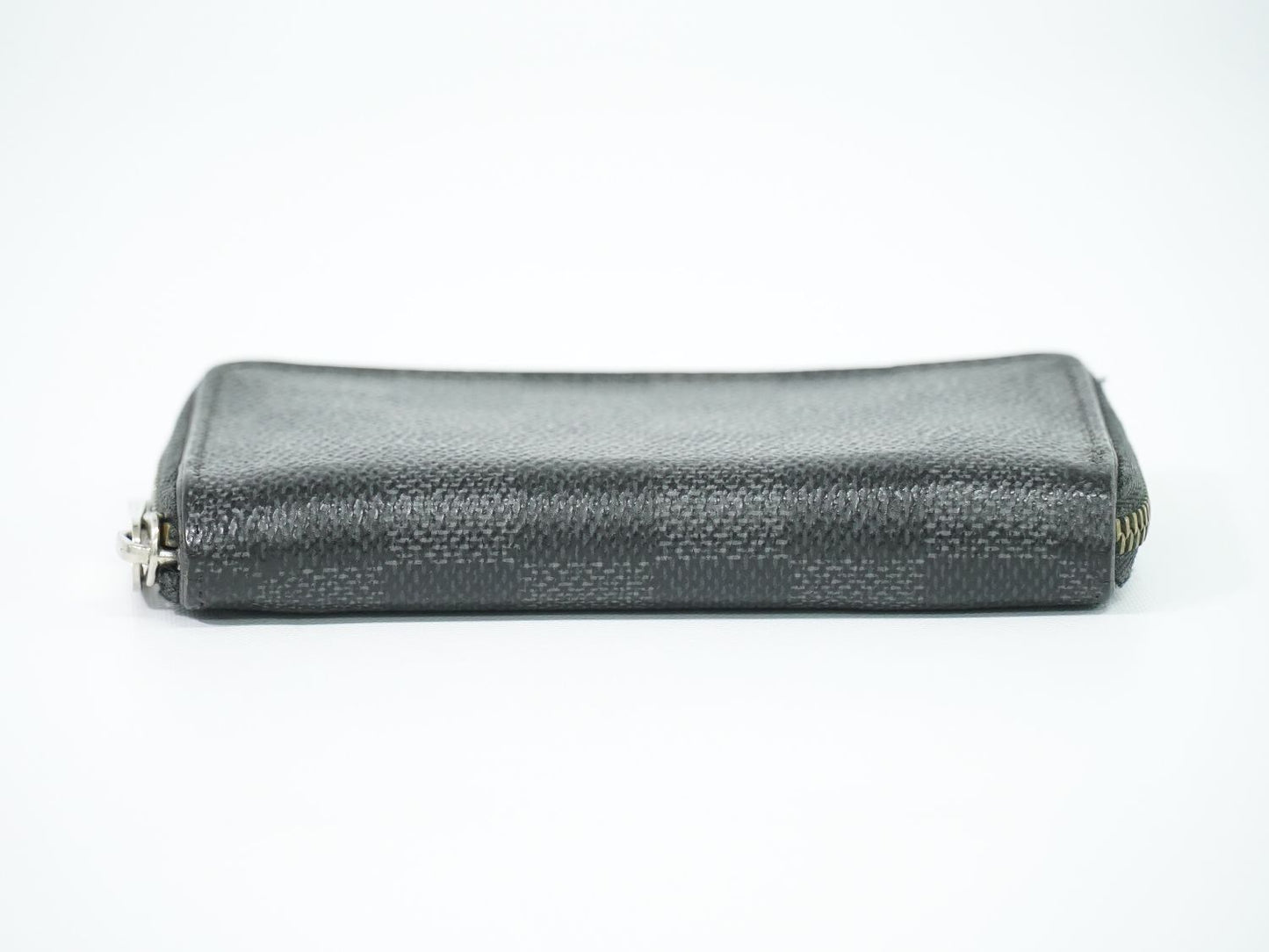 Louis Vuitton LV Zippy Coin Purse Damier Graphite Case Black Gray Wallet Second — view 3