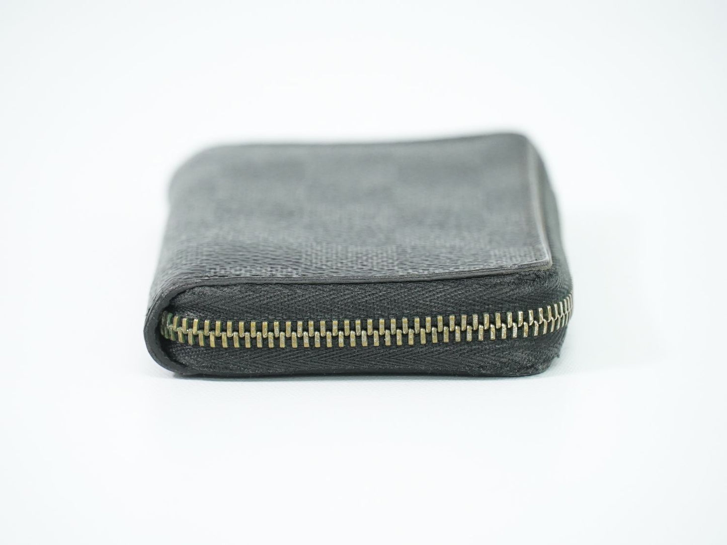 Louis Vuitton LV Zippy Coin Purse Damier Graphite Case Black Gray Wallet Second — view 4