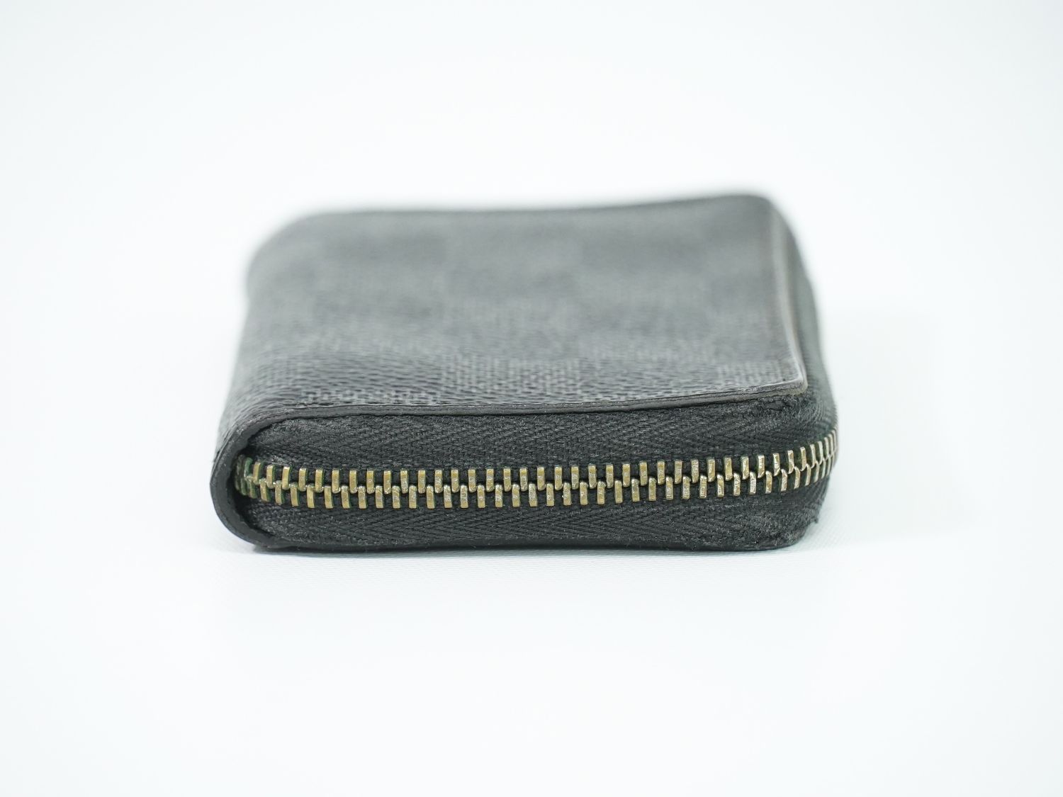 Louis Vuitton LV Zippy Coin Purse Damier Graphite Case Black Gray Wallet Second — view 4