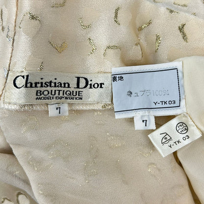Dior Skirt Set Ivory with Shawl — view 5