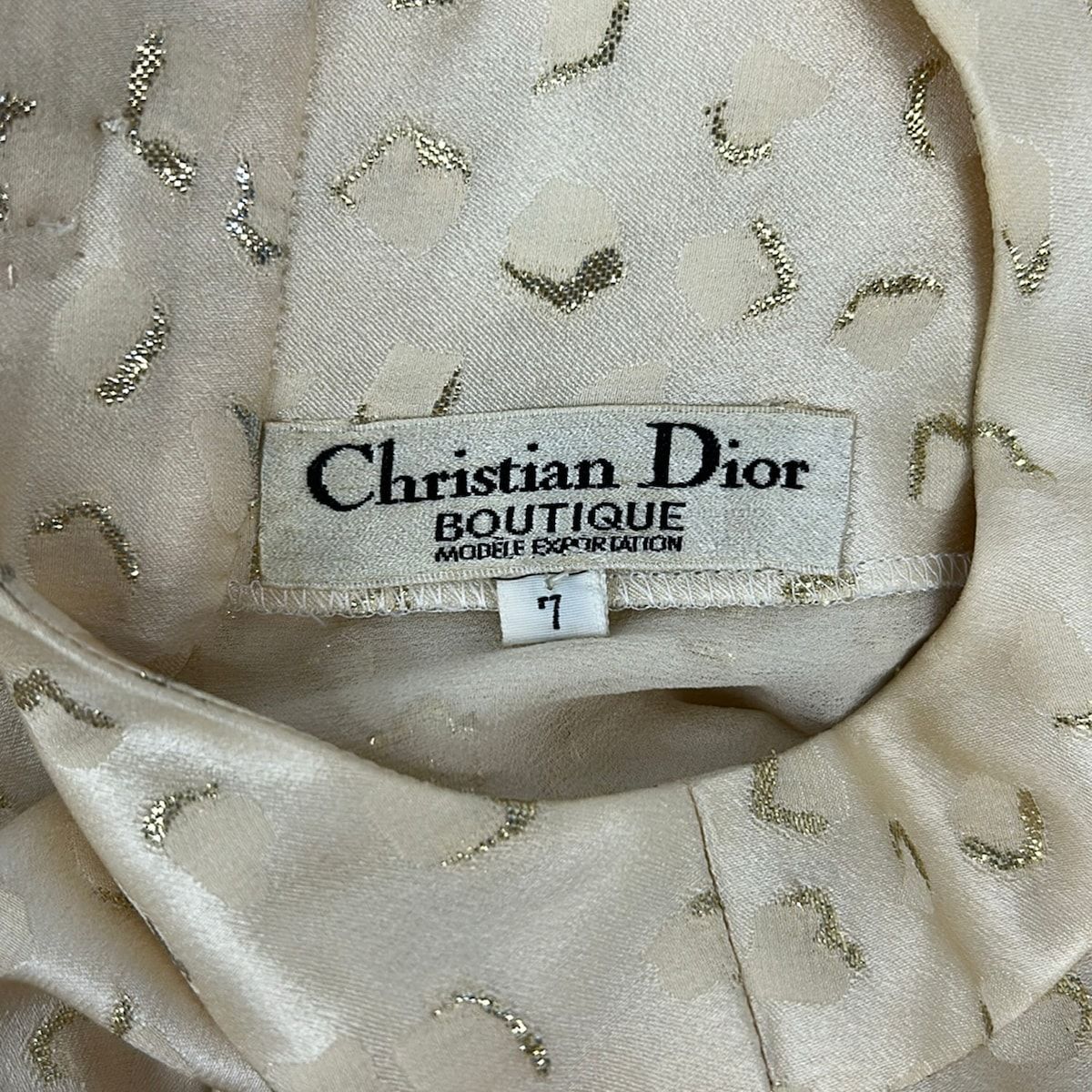 Dior Skirt Set Ivory with Shawl — view 3